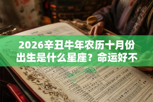 2026辛丑牛年农历十月份出生是什么星座？命运好不好？