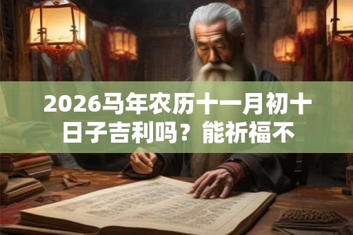 2026马年农历十一月初十日子吉利吗?能祈福不 2026马年农历十一月初十日子吉利吗?能祈福不