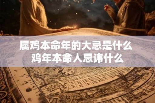 属鸡本命年的大忌是什么 鸡年本命人忌讳什么 属鸡本命年的大忌是什么 鸡年本命人忌讳什么