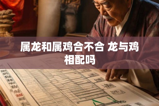 属龙和属鸡合不合 龙与鸡相配吗 属龙和属鸡合不合 龙与鸡相配吗