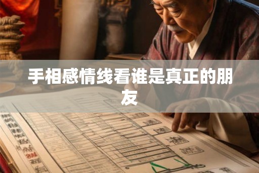 手相感情线看谁是真正的朋友