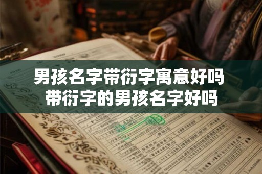 男孩名字带衍字寓意好吗 带衍字的男孩名字好吗
