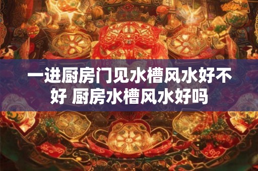 一进厨房门见水槽风水好不好 厨房水槽风水好吗