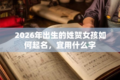 2026年出生的姓贺女孩如何起名，宜用什么字