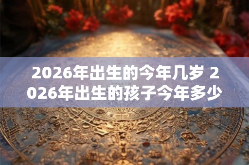 2026年出生的今年几岁 2026年出生的孩子今年多少岁