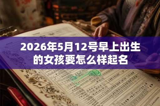 2026年5月12号早上出生的女孩要怎么样起名