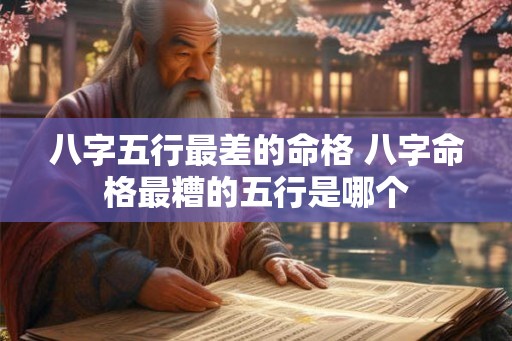 八字五行最差的命格 八字命格最糟的五行是哪个