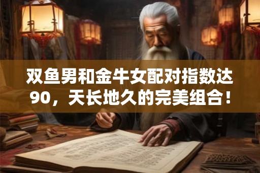 双鱼男和金牛女配对指数达90,天长地久的完美组合! 双鱼男和金牛女配对指数达90,天长地久的完美组合!