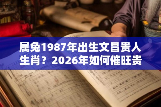 属兔1987年出生文昌贵人生肖？2026年如何催旺贵人运？