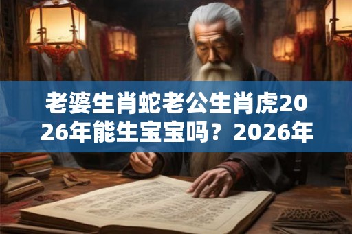 老婆生肖蛇老公生肖虎2026年能生宝宝吗？2026年几月出生的宝宝命好？