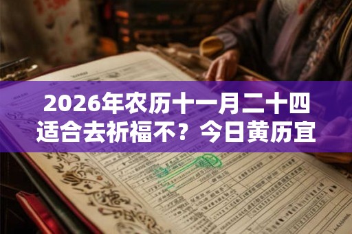 2026年农历十一月二十四适合去祈福不?今日黄历宜祈福吗 2026年农历十一月二十四适合去祈福不?今日黄历宜祈福吗