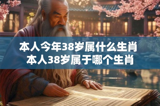 本人今年38岁属什么生肖 本人38岁属于哪个生肖