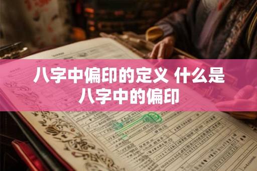 八字中偏印的定义 什么是八字中的偏印 八字中偏印的定义 什么是八字中的偏印