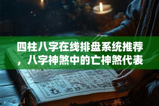 四柱八字在线排盘系统推荐，八字神煞中的亡神煞代表什么？