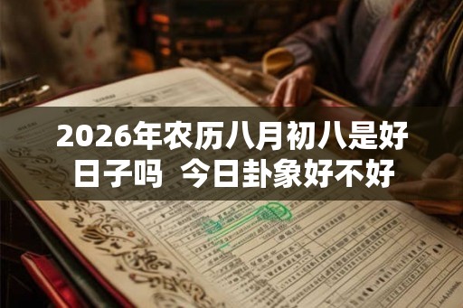 2026年农历八月初八是好日子吗  今日卦象好不好