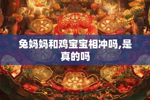 兔妈妈和鸡宝宝相冲吗,是真的吗