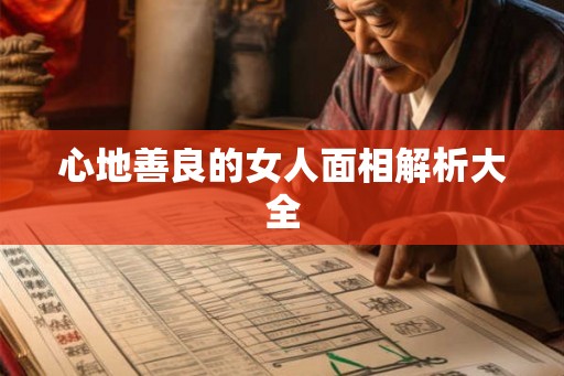 心地善良的女人面相解析大全