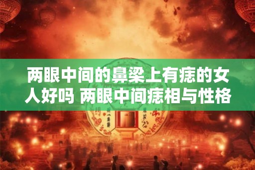 两眼中间的鼻梁上有痣的女人好吗 两眼中间痣相与性格