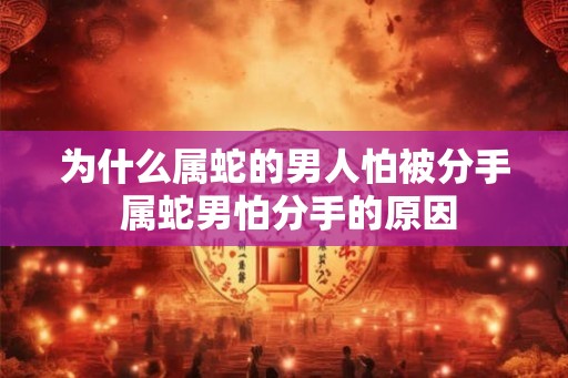 为什么属蛇的男人怕被分手 属蛇男怕分手的原因