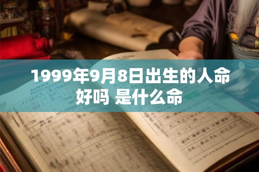 1999年9月8日出生的人命好吗 是什么命
