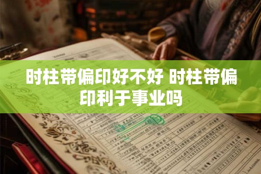 时柱带偏印好不好 时柱带偏印利于事业吗