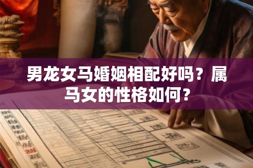 男龙女马婚姻相配好吗？属马女的性格如何？