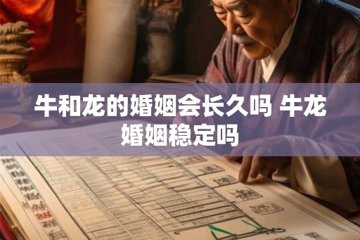 牛和龙的婚姻会长久吗 牛龙婚姻稳定吗