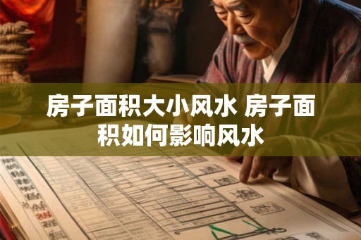 房子面积大小风水 房子面积如何影响风水 房子面积大小风水 房子面积如何影响风水