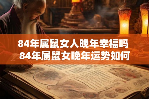 84年属鼠女人晚年幸福吗 84年属鼠女晚年运势如何