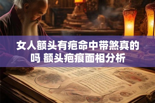 女人额头有疤命中带煞真的吗 额头疤痕面相分析 女人额头有疤命中带煞真的吗 额头疤痕面相分析
