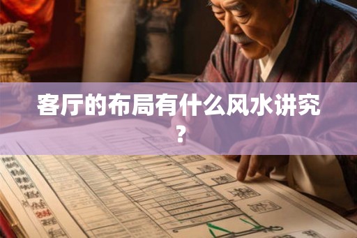 客厅的布局有什么风水讲究？