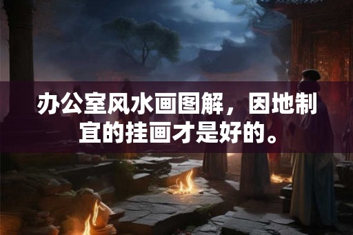 办公室风水画图解，因地制宜的挂画才是好的。