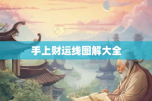 手上财运线图解大全 手上财运线图解大全