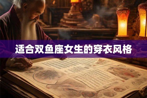 适合双鱼座女生的穿衣风格