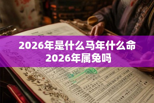 2026年是什么马年什么命 2026年属兔吗