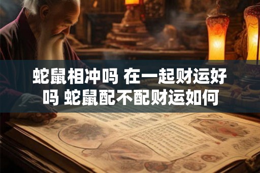 蛇鼠相冲吗 在一起财运好吗 蛇鼠配不配财运如何 蛇鼠相冲吗 在一起财运好吗 蛇鼠配不配财运如何