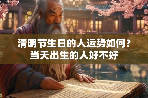 清明节生日的人运势如何？当天出生的人好不好