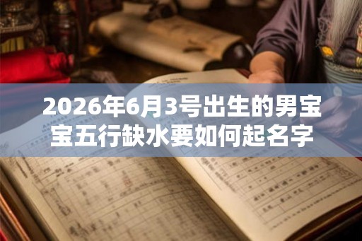 2026年6月3号出生的男宝宝五行缺水要如何起名字 2026年6月3号出生的男宝宝五行缺水要如何起名字
