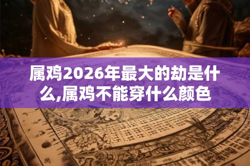 属鸡2026年最大的劫是什么,属鸡不能穿什么颜色