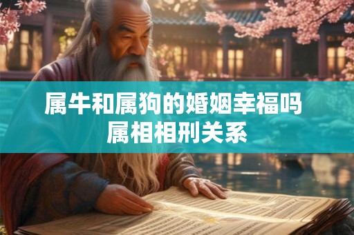 属牛和属狗的婚姻幸福吗 属相相刑关系