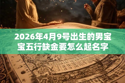 2026年4月9号出生的男宝宝五行缺金要怎么起名字