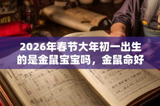 2026年春节大年初一出生的是金鼠宝宝吗，金鼠命好不好？