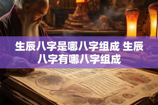 生辰八字是哪八字组成 生辰八字有哪八字组成