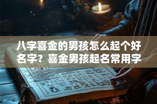 八字喜金的男孩怎么起个好名字？喜金男孩起名常用字？