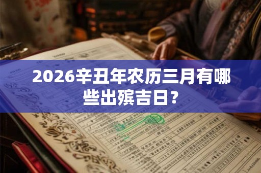 2026辛丑年农历三月有哪些出殡吉日？