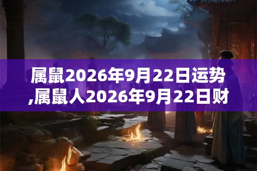 属鼠2026年9月22日运势,属鼠人2026年9月22日财运,生肖鼠2026年9月22日运势