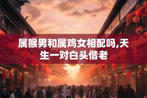 属猴男和属鸡女相配吗,天生一对白头偕老