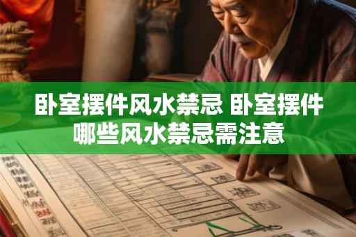 卧室摆件风水禁忌 卧室摆件哪些风水禁忌需注意 卧室摆件风水禁忌 卧室摆件哪些风水禁忌需注意
