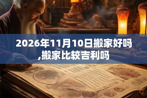 2026年11月10日搬家好吗,搬家比较吉利吗