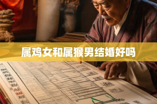 属鸡女和属猴男结婚好吗